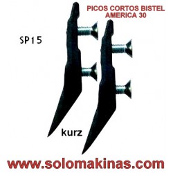 KIT PICOS ESPUELAS CORTOS...