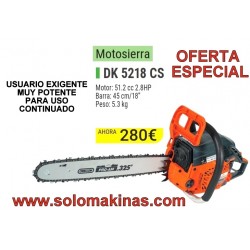 51,2cm3  3,2HP 45CM DK5218...