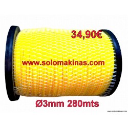 Ø3,00MM 280MTS BOBINA NYLON...