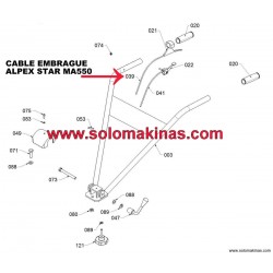 MA550 H CABLE EMBRAGUE...