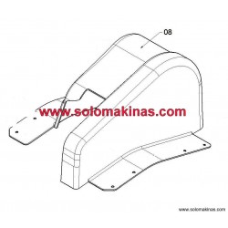 STARK 40 CUBIERTA PLASTICO...