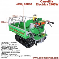 460KG CARRETILLA ORUGA...